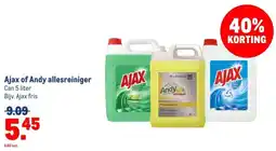 Makro Ajax of Andy allesreiniger aanbieding