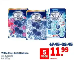 Makro Witte Reus toiletblokken aanbieding