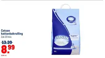 Makro Catsan kattenbakvulling aanbieding