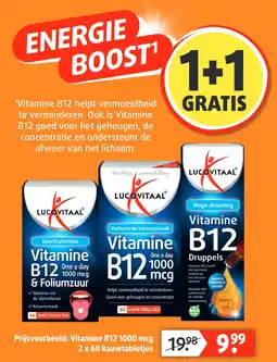 Lucovitaal ENERGIE BOOST¹ aanbieding
