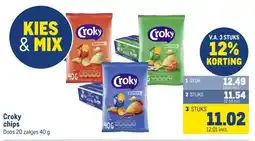 Makro Croky chips aanbieding