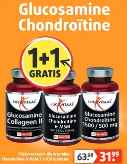Lucovitaal Glucosamine Chondroitine aanbieding