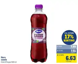 Makro Hero cassis aanbieding