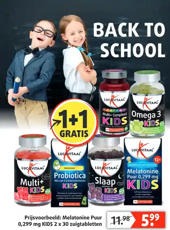 Lucovitaal Melatonine Puur aanbieding