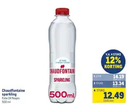 Makro Chaudfontaine sparkling aanbieding