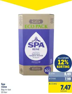 Makro Spa reine aanbieding