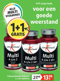Lucovitaal ALLE MULTI VITAMINES aanbieding