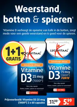 Lucovitaal Weerstand, botten & spieren' SD aanbieding