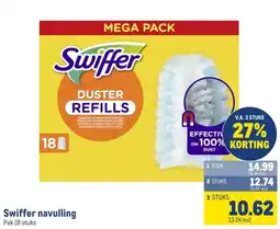Makro Swiffer navulling aanbieding