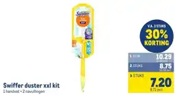 Makro Swiffer duster xxl kit aanbieding