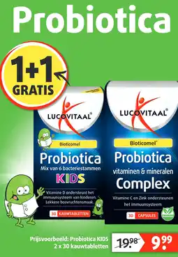 Lucovitaal Probiotica KIDS aanbieding