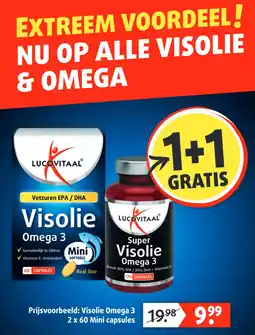 Lucovitaal Visolie Omega 3 aanbieding