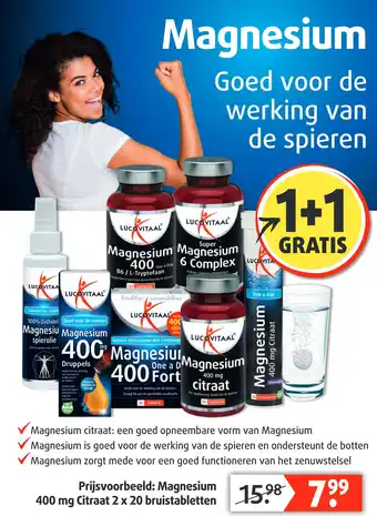 Lucovitaal Magnesium aanbieding