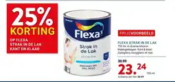 Kluswijs FLEXA STRAK IN DE LAK aanbieding