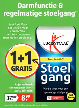 Lucovitaal Darmfunctie & regelmatige stoelgang™* aanbieding