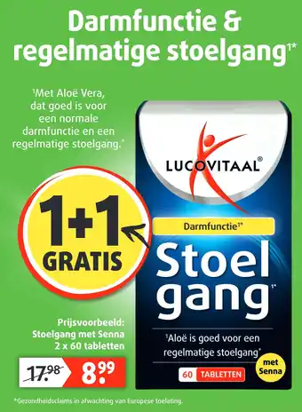 Lucovitaal Darmfunctie & regelmatige stoelgang™* aanbieding