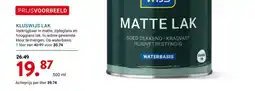 Kluswijs KLUSWIJS LAK aanbieding