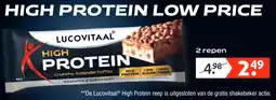 Lucovitaal HIGH PROTEIN LOW PRICE aanbieding