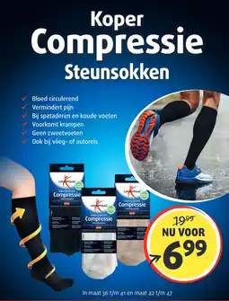 Lucovitaal Koper Compressie Steunsokken aanbieding
