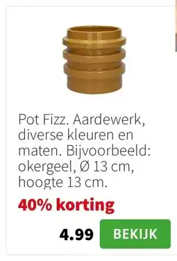 Intratuin Pot Fizz aanbieding