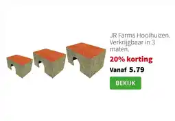Intratuin JR Farms Hooihuizen. Verkrijgbaar in 3 maten. aanbieding