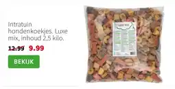 Intratuin Intratuin hondenkoekjes. Luxe mix, inhoud 2,5 kilo. aanbieding