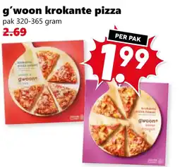 CoopCompact q'woon krokante pizza aanbieding