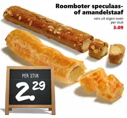 CoopCompact Roomboter speculaas- of amandelstaaf aanbieding