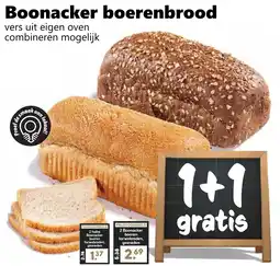 Coop Boonacker boerenbrood aanbieding