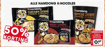 Coop ALLE NAMDONG K-NOODLES aanbieding