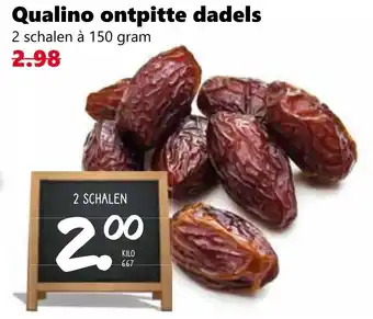 Coop Qualino ontpitte dadels aanbieding