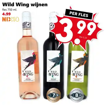 Coop Wild Wing wijnen aanbieding