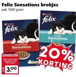 Coop Felix Sensations brokjes aanbieding