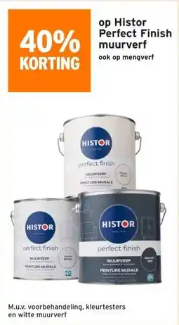 GAMMA op Histor Perfect Finish muurverf aanbieding