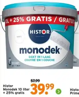 GAMMA Histor Monodek aanbieding