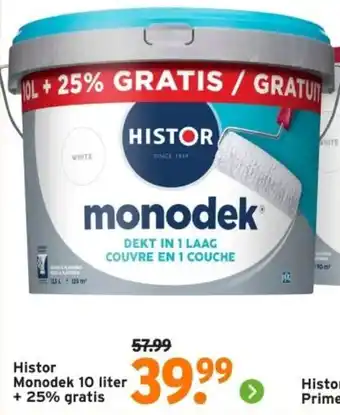 GAMMA Histor Monodek aanbieding