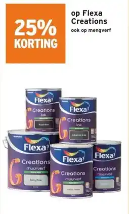 GAMMA op Flexa Creations aanbieding