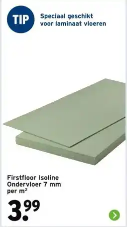GAMMA Firstfloor Isoline Ondervloer aanbieding