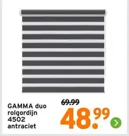 GAMMA GAMMA duo rolgordijn aanbieding