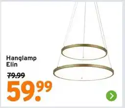 GAMMA Hanglamp Elin aanbieding