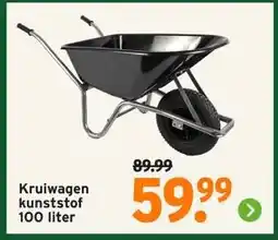 GAMMA Kruiwagen kunststof aanbieding