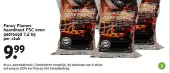 GAMMA Fancy Flames haardhout FSC oven gedroogd aanbieding