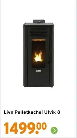 GAMMA Livn Pelletkachel Ulvik 8 aanbieding