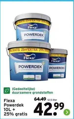 GAMMA Flexa Powerdek aanbieding