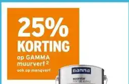 GAMMA Gamma muurverf aanbieding