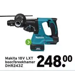 GAMMA Makita 18V LXT boor/breekhamer aanbieding