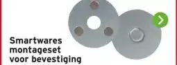 GAMMA Smartwares montageset voor bevestiging rookmelder aanbieding