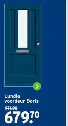 GAMMA Lundia voordeur Boris aanbieding