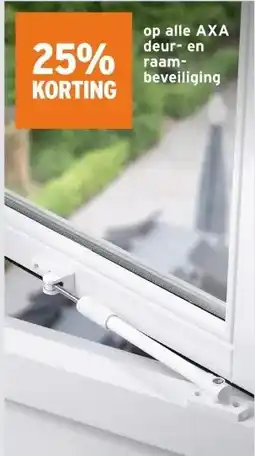 GAMMA Op alle AXA deur en raam beveiliging aanbieding