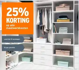 GAMMA Op Alle maatwerkkasten aanbieding